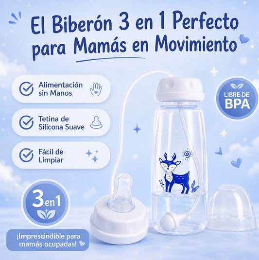BibeandLove Biberón 3en1 (240ml)